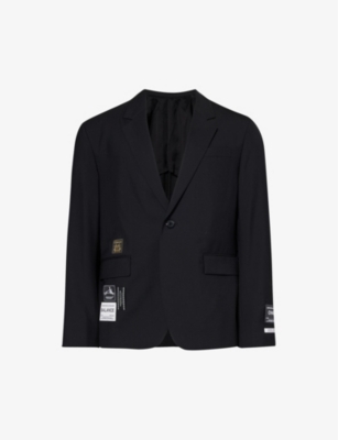 UNDERCOVER: Notched-lapel wool blazer