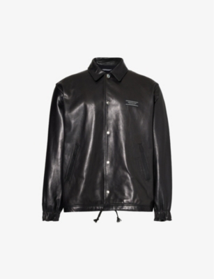 UNDERCOVER: Relaxed-fit leather jacket