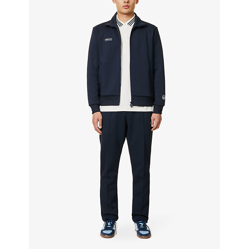 Shop Adidas Statement Men's Night Navy Spezial Anglezarke Recycled Polyester-blend Trousers