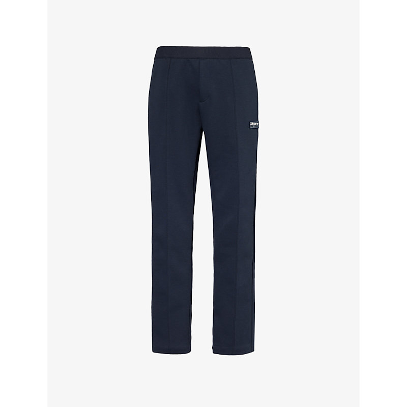 Shop Adidas Statement Men's Night Navy Spezial Anglezarke Recycled Polyester-blend Trousers