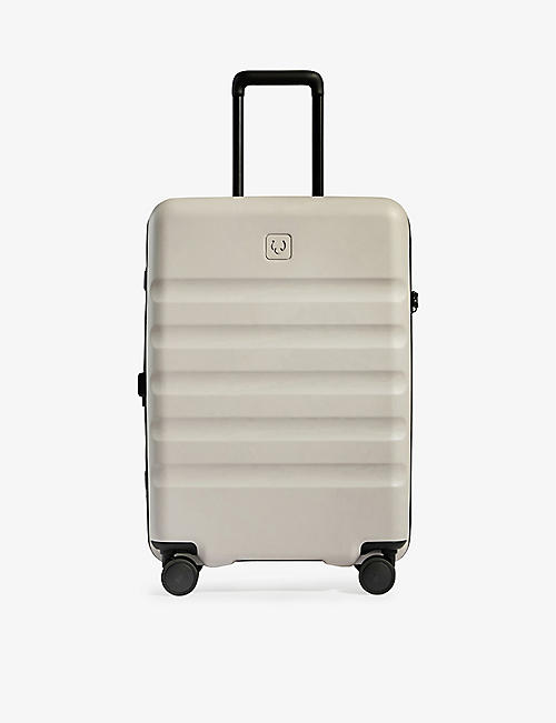 ANTLER: Icon Stripe medium shell four-wheeled suitcase 67cm