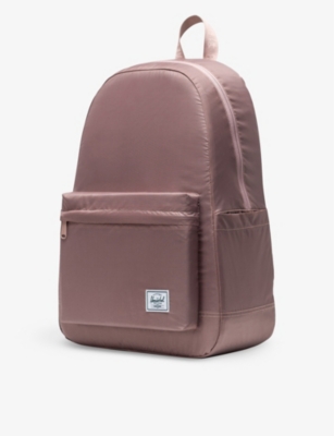 Shop Herschel Supply Co Womens Rome Recycled-polyester Packable Backpack Ash Rose