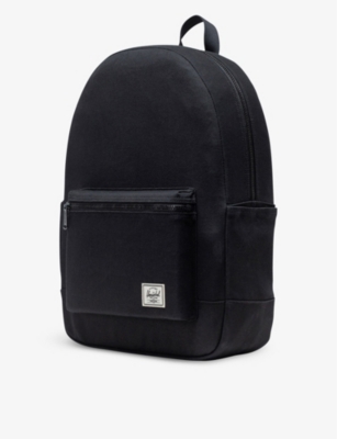 Shop Herschel Supply Co Black Pacific Daypack Cotton-canvas Backpack