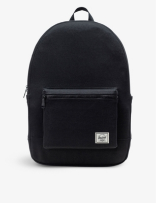 Shop Herschel Supply Co Black Pacific Daypack Cotton-canvas Backpack