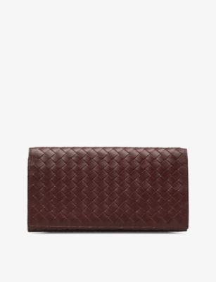 RESELFRIDGES: Pre-loved Bottega Veneta leather bifold wallet