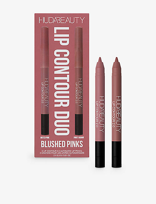 HUDA BEAUTY: Lip Contour Duo Blushed Pinks gift set