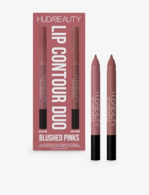 Shop Huda Beauty Blushed Pink Lip Contour Duo Blushed Pinks Gift Set