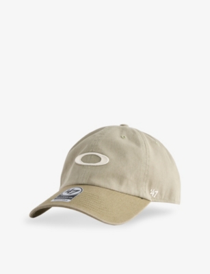 Shop Oakley Womens Boulder Green Remix Dad Brand-embroidered Cotton Baseball Cap