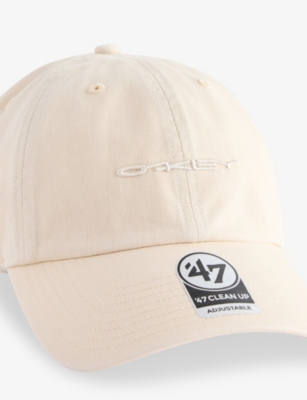 Oakley Womens Soho Dad Brand-embroidered Cotton Baseball Cap Mist In Mist