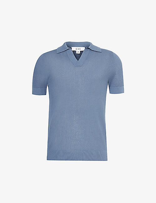 CHE: Libera cotton knitted polo shirt