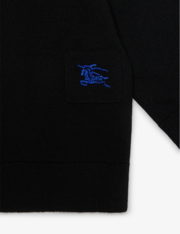 Graham brand-appliqué wool knitted cardigan 6-24 months