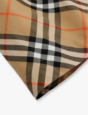 BURBERRY: Camila checked cotton-poplin skirt 3-14 years