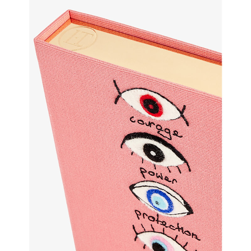 Shop Olympia Le-tan Women's Blush Eyes Protection Cotton-blend Clutch