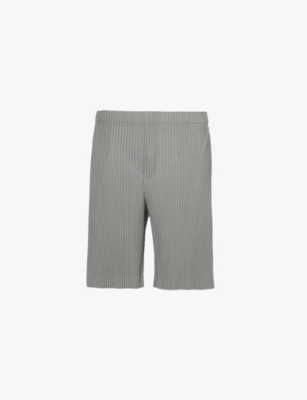HOMME PLISSE ISSEY MIYAKE: May pleated woven shorts
