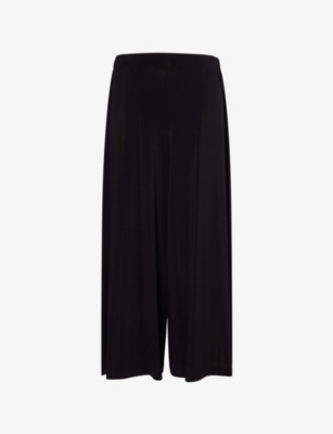 ISSEY MIYAKE: Draped relaxed-fit woven-blend trousers