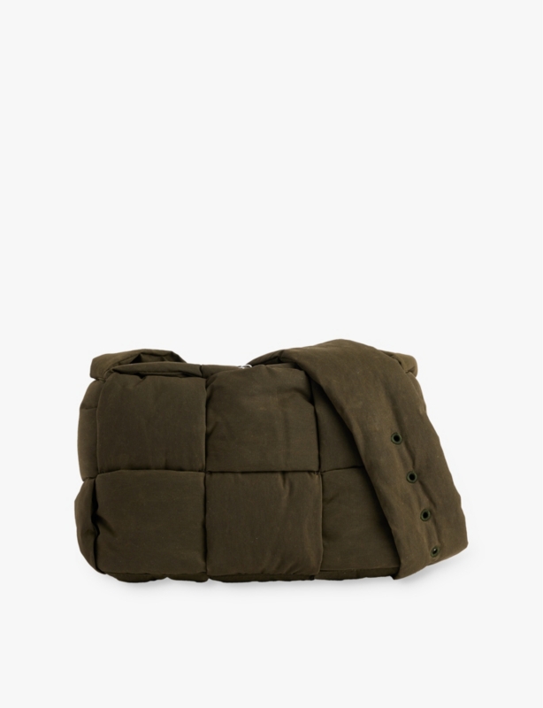 Arco Padded medium cotton cross-body bag
