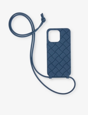 BOTTEGA VENETA - Intrecciato rubber iPhone 15 Pro Max case