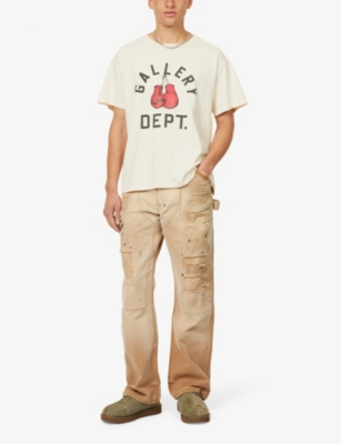 GALLERY DEPT: Boxing Merch short-sleeves relaxed-fit cotton-jersey T-shirt