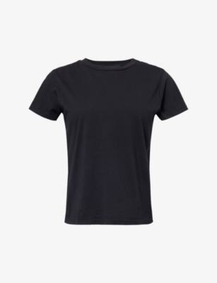 Shop Mother Women's Black Lil Goodie Cotton-jersey T-shirt
