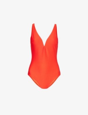 HEIDI KLEIN: Vicenza V-bar recycled polyamide-blend swimsuit