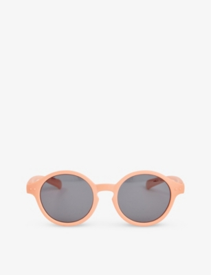 IZIPIZI: Kids' #D round-frame semi-transparent acetate sunglasses