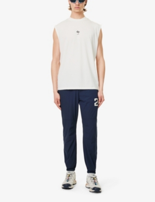 Shop 247 By Represent Oversized Crewneck Stretch-woven Top In Flat White