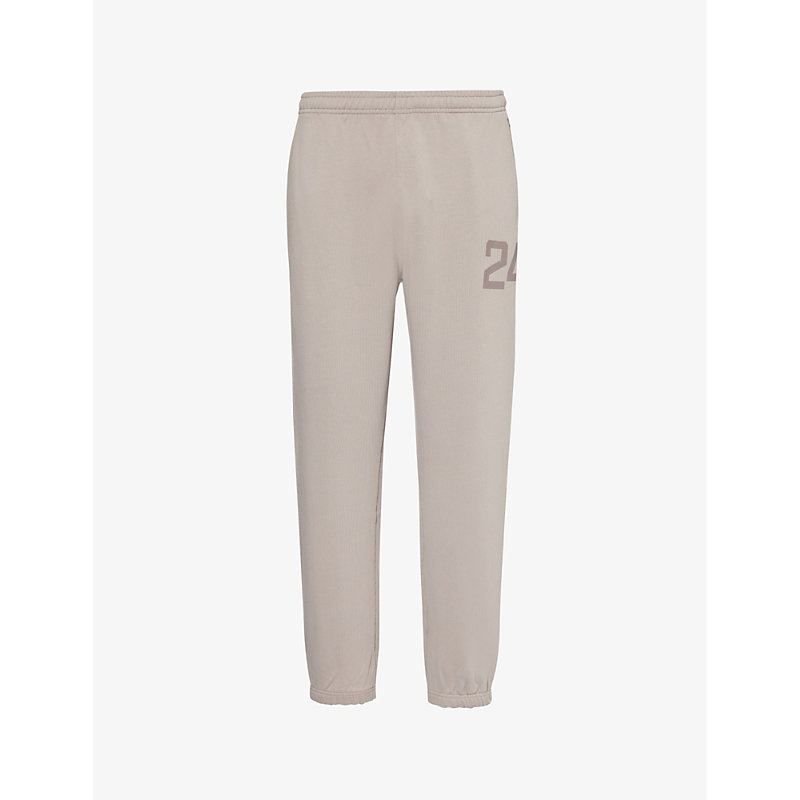 247 By Represent Mens Cinder Brand-print Tapered-leg Stretch-woven Jogging Bottoms