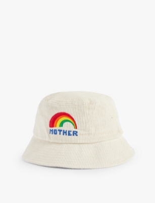 MOTHER: The Bucket List rainbow-embroidered cotton bucket hat