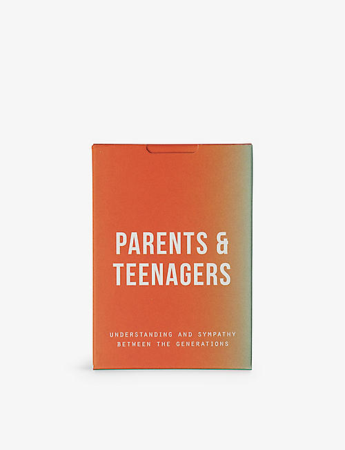 THE SCHOOL OF LIFE: Parents & Teens conversation cards