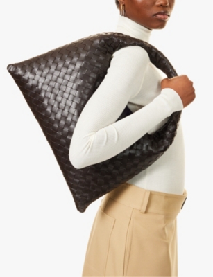 Bottega Veneta 'hop' Small Bag In Fondant-m Brass