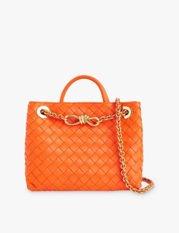 Andiamo small leather top-handle bag