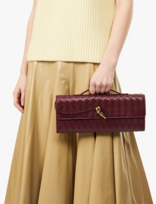 Andiamo leather clutch bag