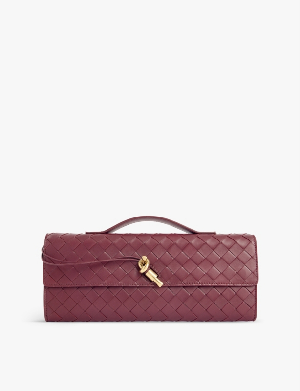 Andiamo leather clutch bag