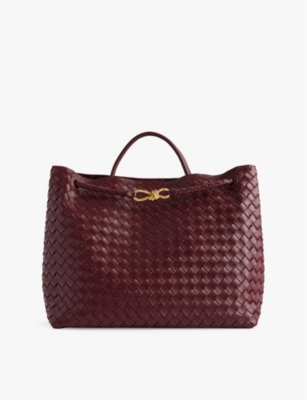 BOTTEGA VENETA: Andiamo large leather top-handle bag