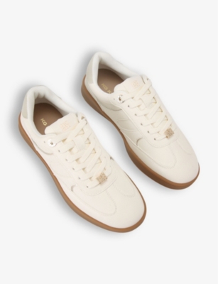 KG KURT GEIGER: Kindred faux-leather low-top trainers