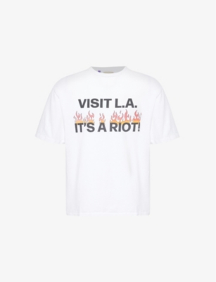 Gallery Dept. L. A. Riot T-shirt In White