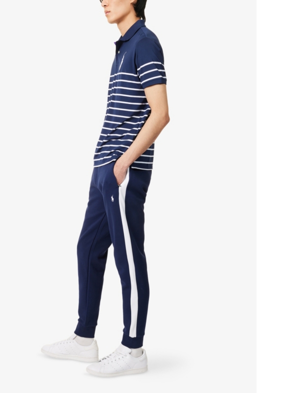 Polo Ralph Lauren x Wimbledon brand-embroidered drawstring-waist cotton and recycled polyester-blend jogging bottoms