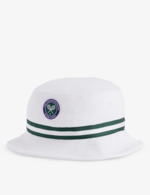 POLO RALPH LAUREN: Polo Ralph Lauren x Wimbledon logo-embroidered cotton-blend bucket hat