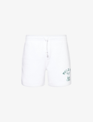 POLO RALPH LAUREN: Polo Ralph Lauren x Wimbledon brand-embellished cotton-blend shorts