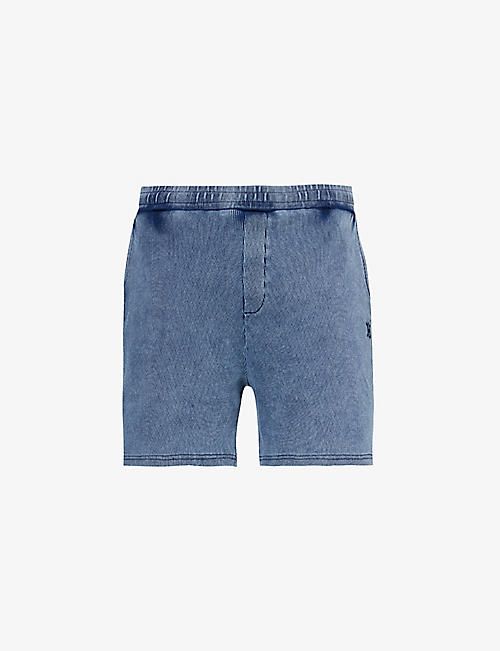 DAILY PAPER: Abasi logo-embroidered stretch-cotton jersey shorts