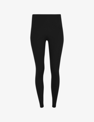 Shop Sweaty Betty Women's Black Super Soft 7/8 High-rise Stretch-woven Yoga Leggings