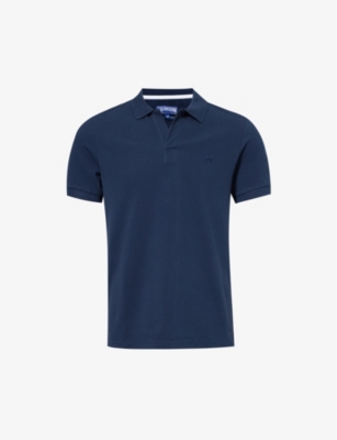 VILEBREQUIN: Palatin logo-embroidered cotton polo shirt