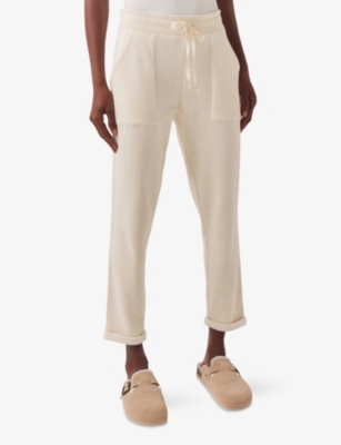 THE WHITE COMPANY: Relaxed-Fit Tapered-Leg Cotton-Blend Jogging Bottoms