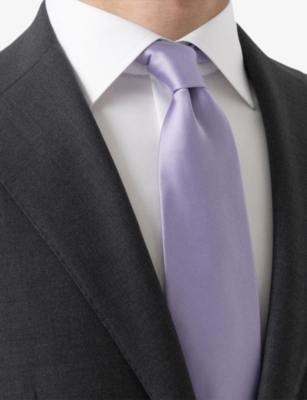 ETON: Textured Silk Tie