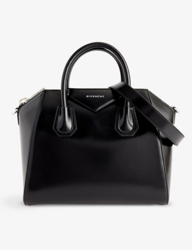Antigona small leather top-handle bag
