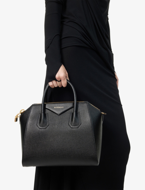 Antigona small leather top-handle bag