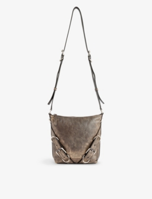 GIVENCHY: Voyou small leather crossbody bag