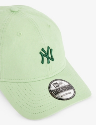 Shop New Era Men's Bright Gree 9twenty New York Yankees Cotton Baseball Cap