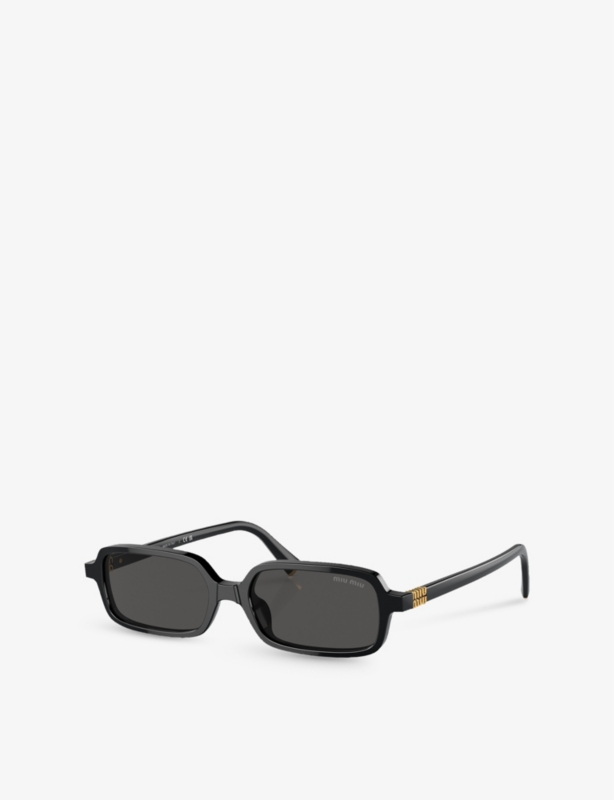 MU 11ZS rectangle-frame acetate sunglasses
