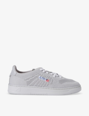 AUTRY: Easeknit woven low-top trainers